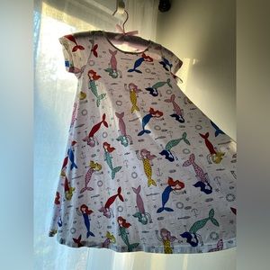 Hanna Andersson Mermaid Dress Cotton, S 10 Christmas Gift for Daughter or Niece!